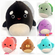 Load image into Gallery viewer, 3.5&quot; C Sealife Squisharoys Assorted Squishmallows Clip On

