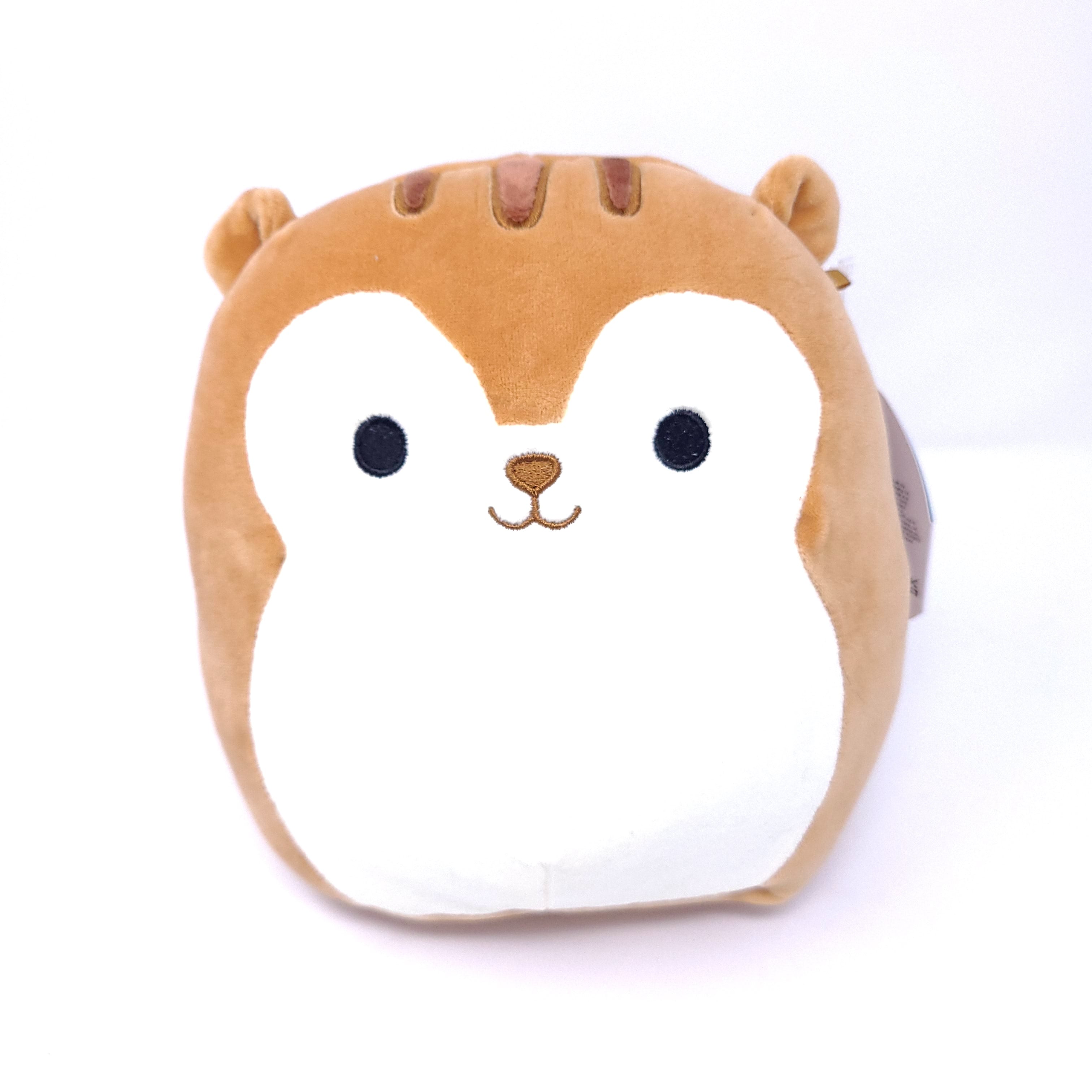 Squishmallows FuzzAMallows Sawyer - Peluche De Ardilla Marrón De 30 Cm – Raro Exclusivo Original 2024