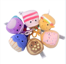 Load image into Gallery viewer, 3.5&quot; Specialty Food Squad Squishmallows Clip-Ons
