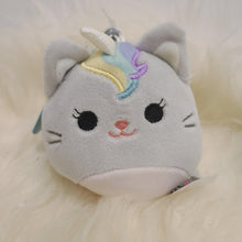 Load image into Gallery viewer,  Squishmallows - 3.5&quot; Squishmallows Clip-Ons 2021 WCT-1 - Addicted Collectibles &amp; Gifts -- 2021, 3.5&quot;, Canadian Edition, Clarice The Caticorn, Davina The Octopus Unicorn, Dog Squad, Dustin The Dalmatian, Faith The Fox, Fletcher the Pterodactyl, Gordon The Shark, Heather The Dragonfly, LimitedQty1, Makena The Unicorn Mermaid, Mini Plush, Miomara The Black Leopard, Miranda The Owl, Sealife Squad, Sid The Snail, Small Plush, SQ21-3.5AST-WCT-1, Squishmallows, Squishmallows Clip on, Sunny The Bee - Plush Toy

